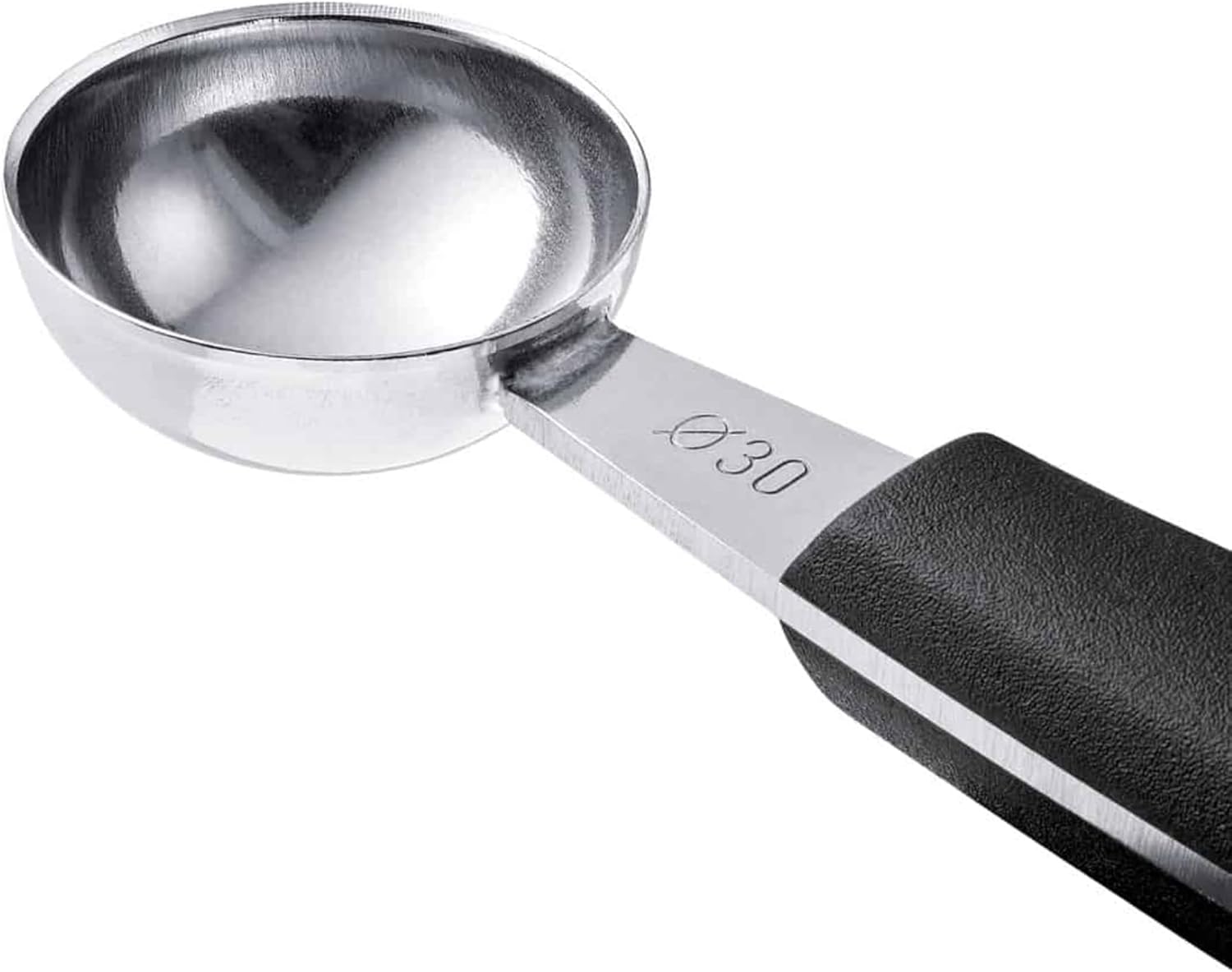 triangle Double Melon Baller - Two-Sided 0.9/1.2 in (22/30 mm) Stainless Steel Scoops for Fruits, Vegetables, Butter & More - Comfortable Handle - Dishwasher Safe - Made in Germany
