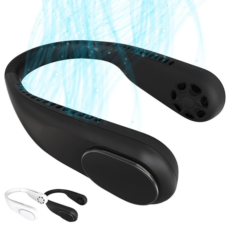 LY02 PRO 首かけ式冷暖房扇風機　　新品　ブラック Amazon | ネッククーラー ly02 black | Gaseol | 携帯扇風機