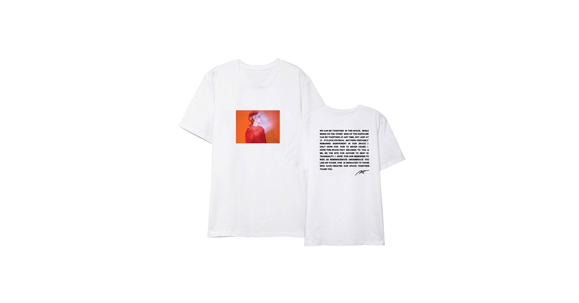Shinee T-Shirt Album Poet Artist Support Tshirts Minho