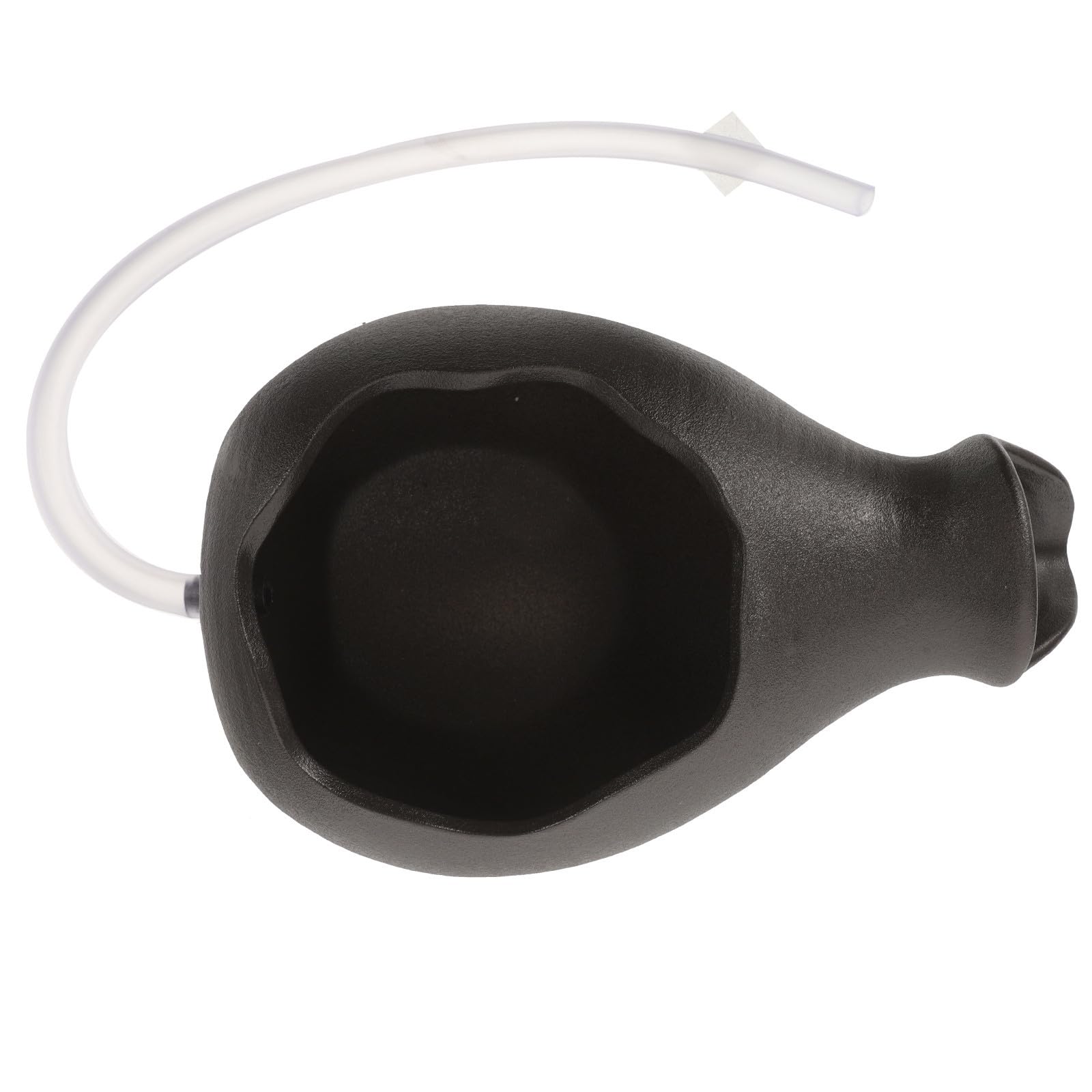 SHINEOFI Keramik Wasserfall Teichfilter mit Dekorativem Filter für Aquarium und Garten Schwarzer Keramischer Filter für Ruhigen Wassergarten im Außenbereich