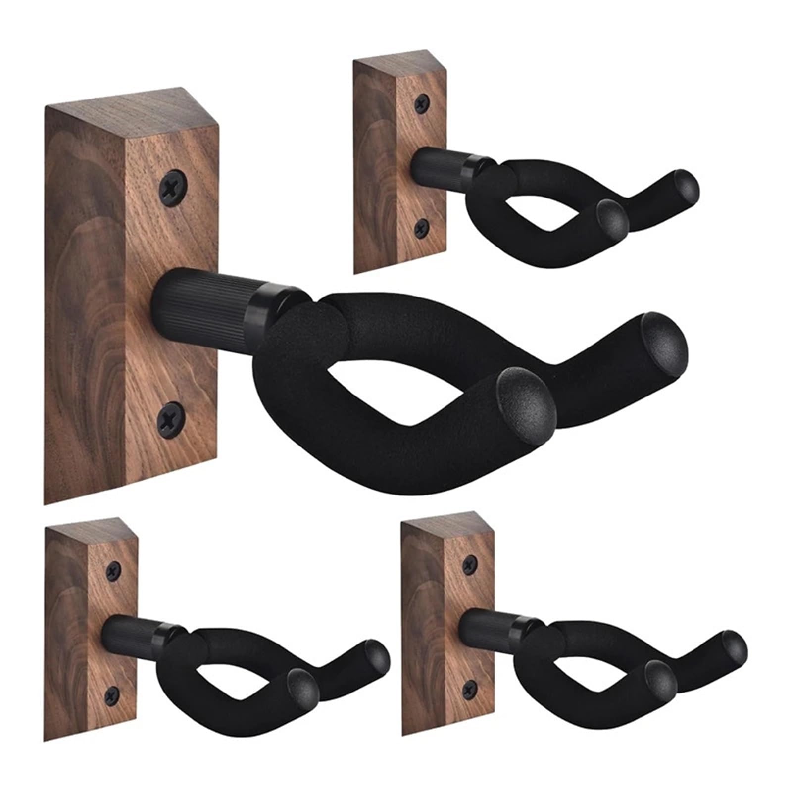 Supporto da parete for chitarra, 4 pezzi, gancio for a forma di U, supporto for acustica, elettrica, basso Per Guitarra