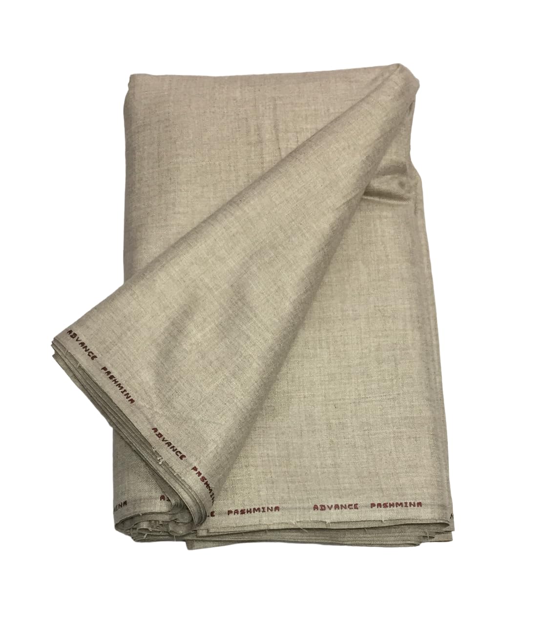 BKRKJ Men's Woollen Unstitched Kurta Pyjama fine quality plain Merino Wool Fabric- 5.5 meters(designer_ethnic_woolen_khadi_shirt_Light Brown_Beige_Free Size)