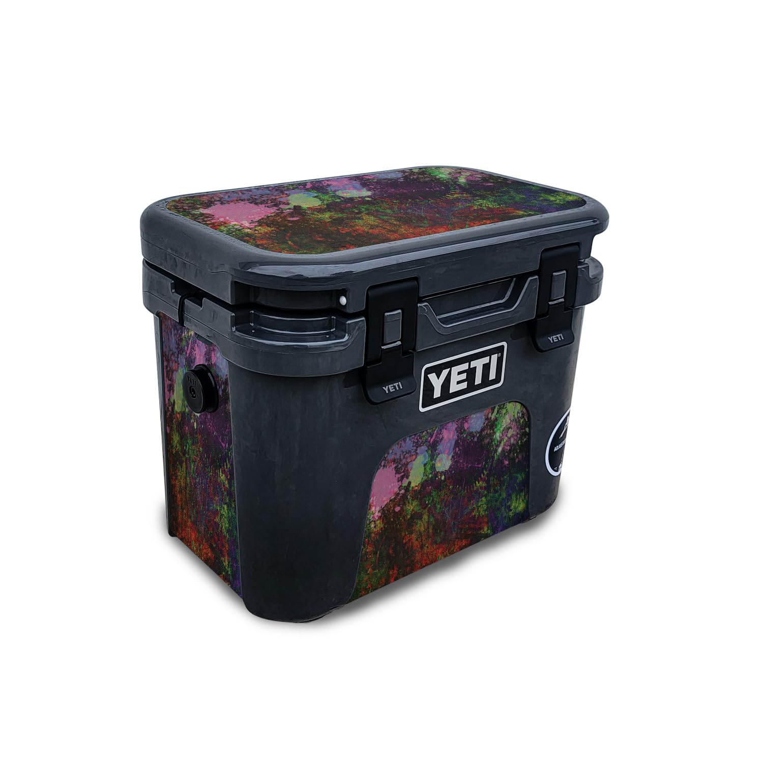 Skin Compatible with Yeti Roadie 15 Hard Cooler - Paint Drip - Premium 3M Vinyl Protective Wrap Decal Cover - Easy to Apply | Crafted in The USA by MightySkins