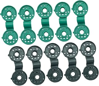 Gogogmee 20 Pçs Pasta De Rede Braçadeiras De Lona Barraca Preta Clipes De Tenda Ao Ar Livre Para Rede De Jardim Clipes De Rede De Sombra De Fazenda Clipes De Pano De Sombra Destacáveis