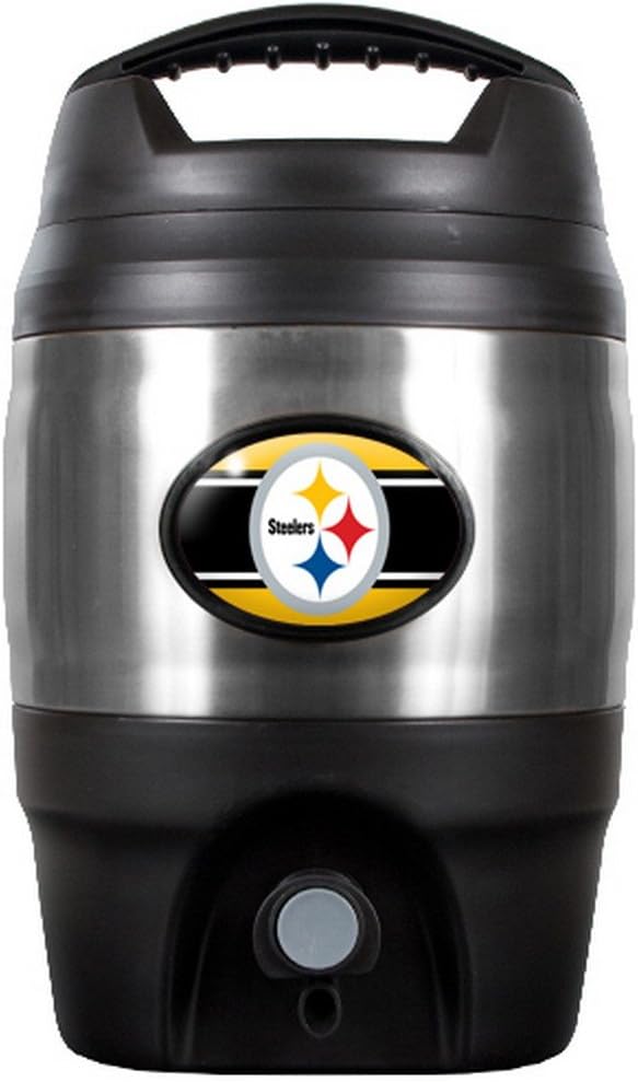 NFL Pittsburgh Steelers Tailgate Keg, 1Gallon Sports