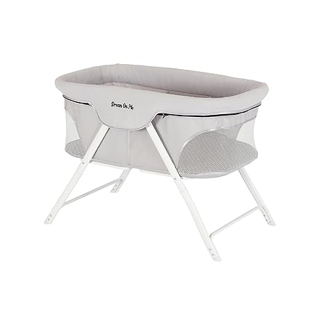 grey bassinet