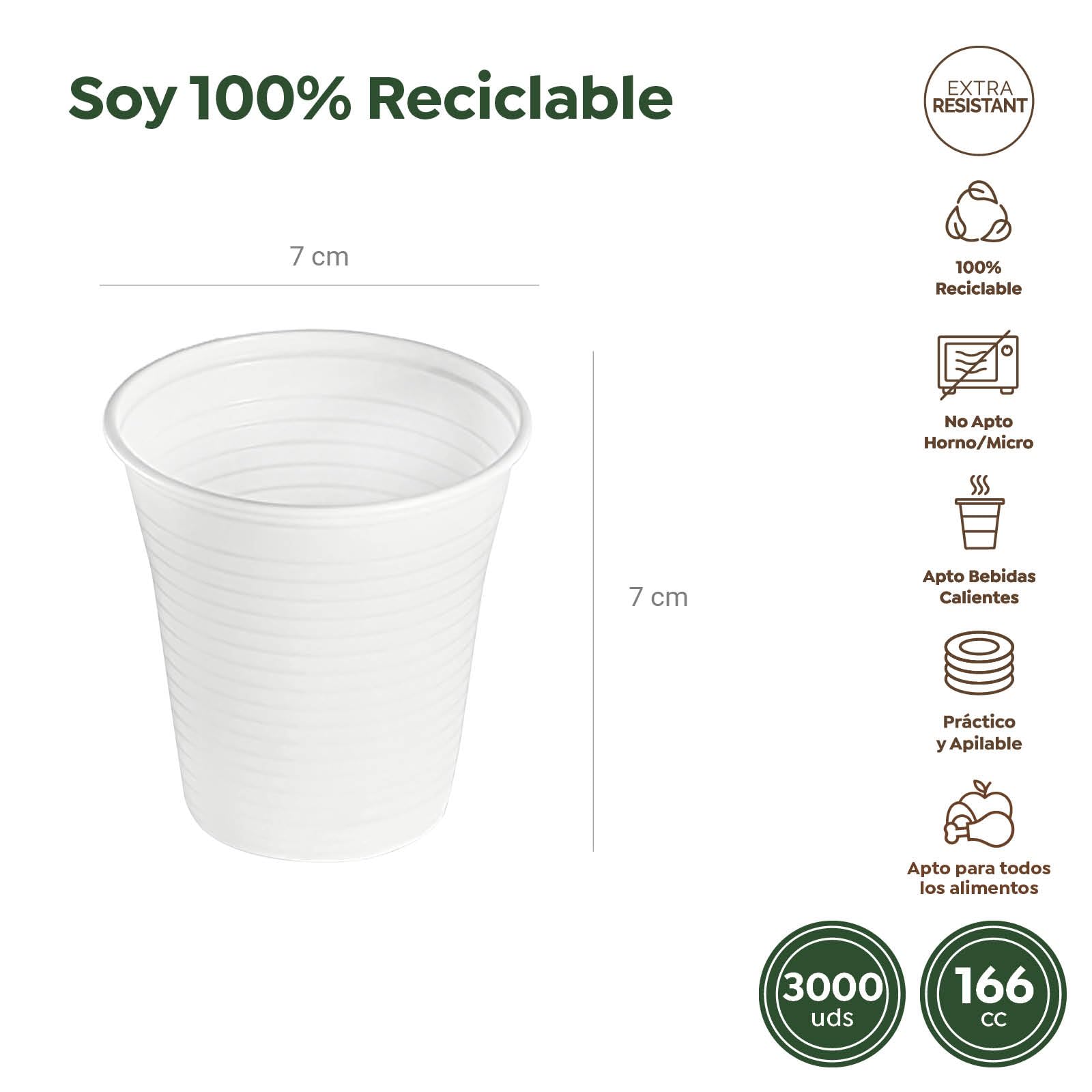 Horeca Collection - 3000 Bicchieri da Caffè Bianco - 166 cc - Bicchiere Vending Bicolor per Distributori Automatici e Manuali - Macchine da Caffè - Macchine Vending - Distributore automatico