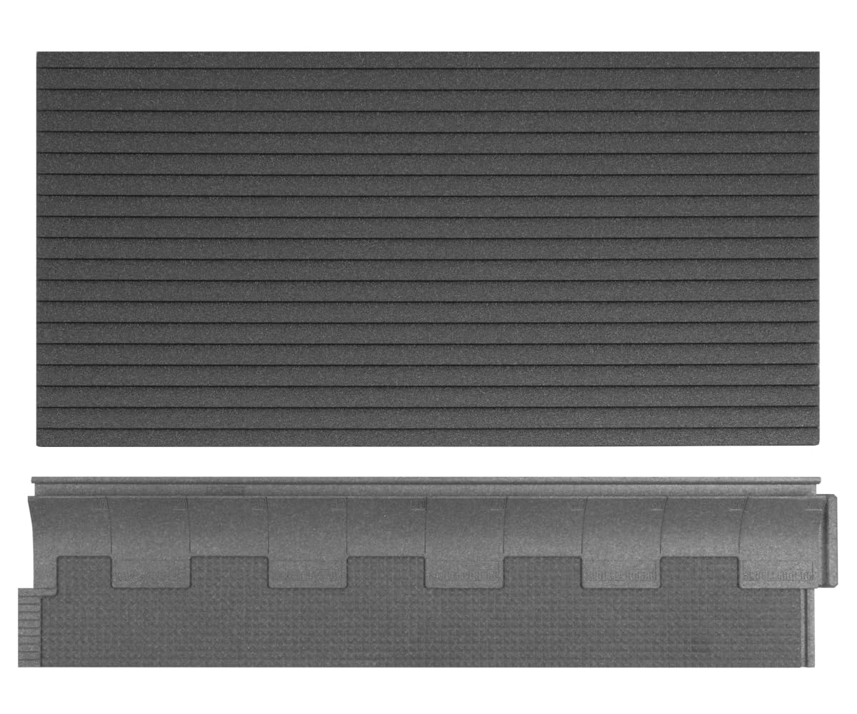 Aislamiento para persianas, 2 piezas con 25 mm de grosor, 100 x 50 cm, de Schellenberg, 66282