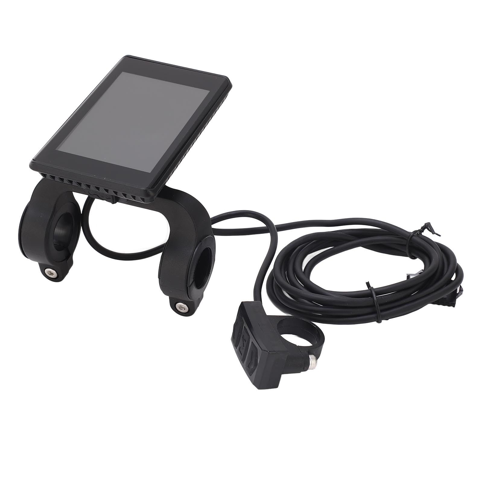 Display LCD elettrico per bici elettrica 24V 36V 48V 60V Display LCD elettrico con interfaccia faro Cavo ordinario 5P 2P