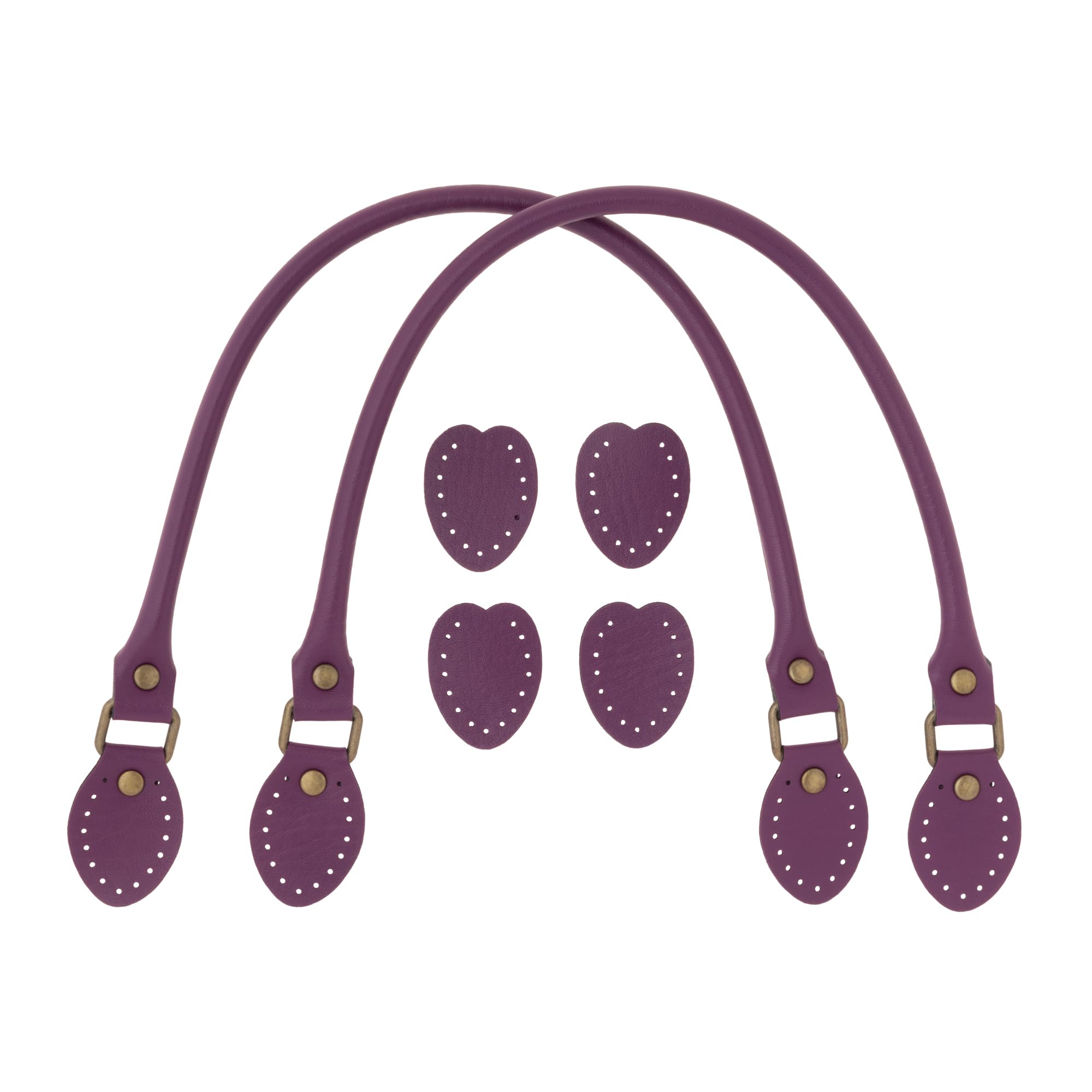 Amazon | イナズマ(INAZUMA) レザー持ち手 #17パープル YAK-480 | 持ち