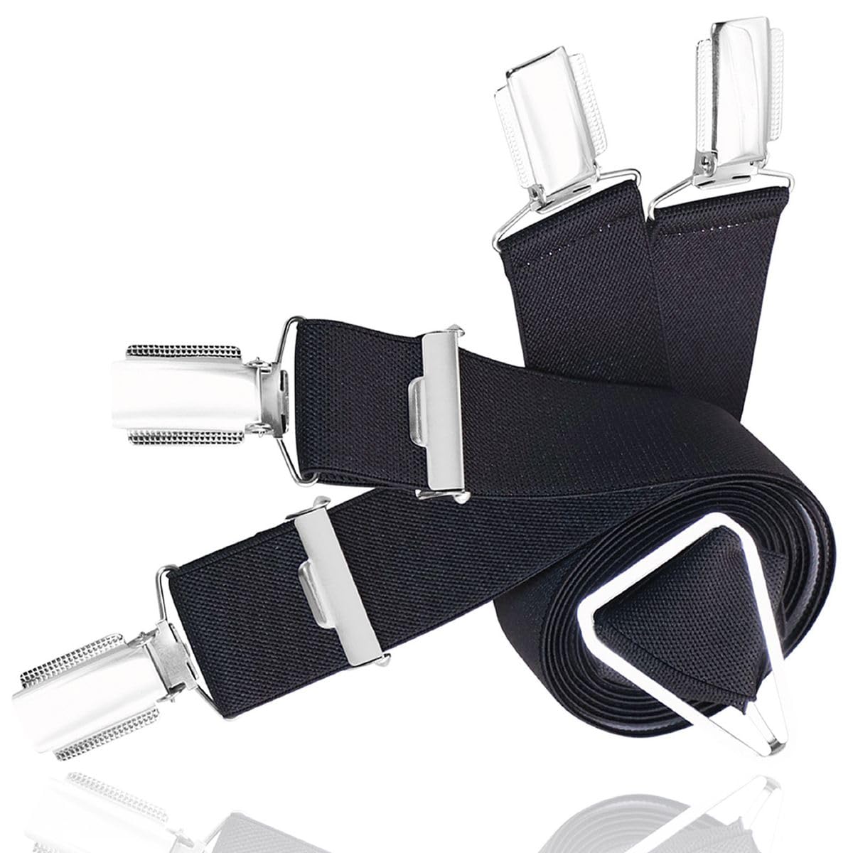 Lindenmann Braces Men, Braces Men Made In Germany, Men's Braces In X Shape With 4 Clips 30 Mm 285839