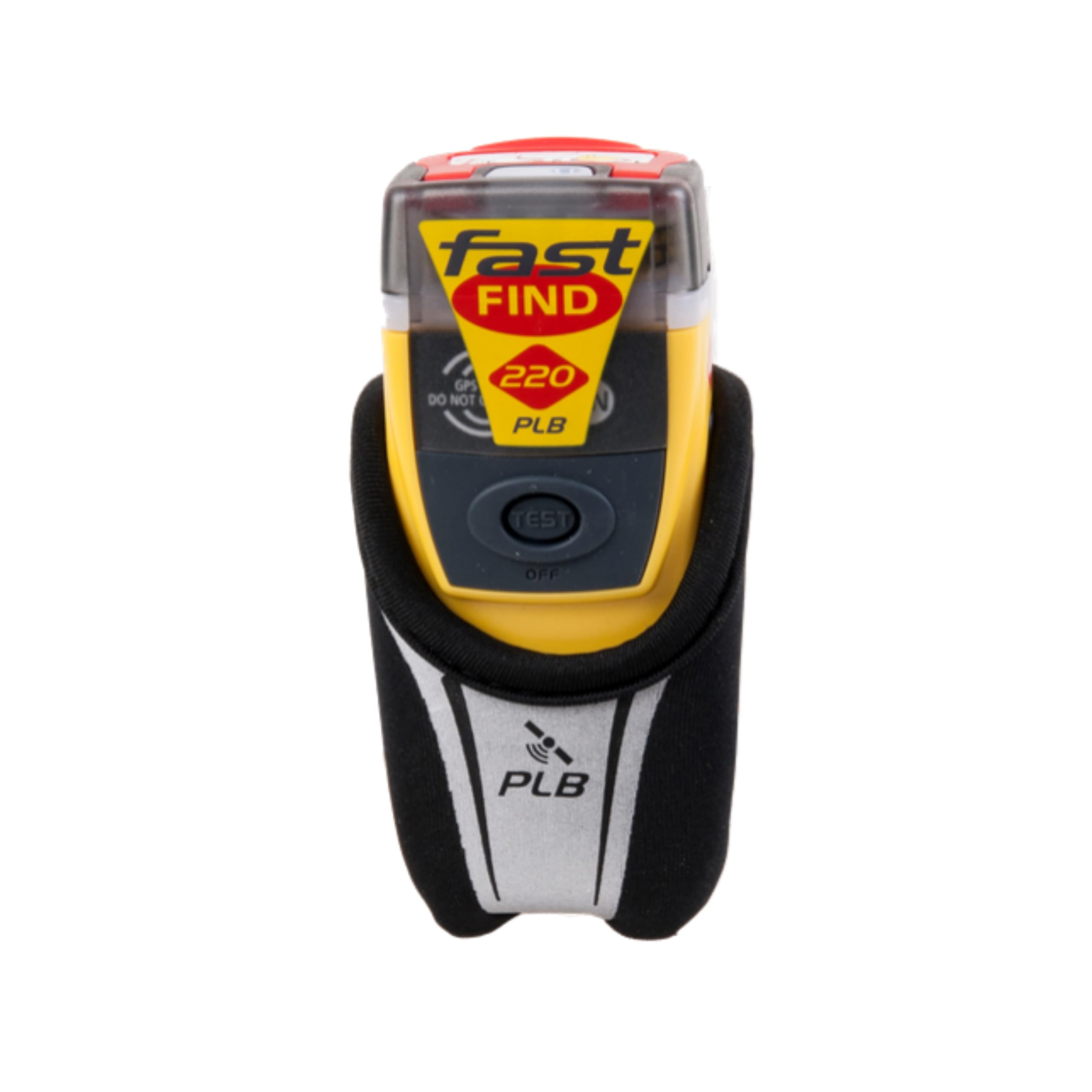McMurdo FastFind 220 PLB | Satélite 406 MHz | GPS | Sin suscripción | Resistente al Agua | Flotante | Compacto | Señal 121,5 MHz | Cobertura Global | Programado para Registro en el Reino Unido