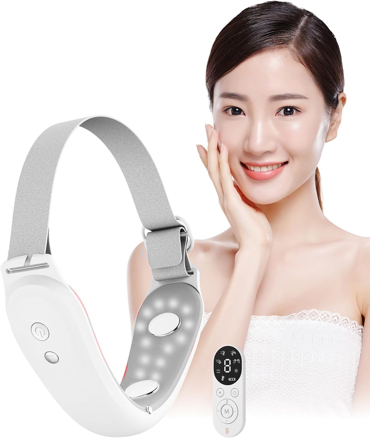 Amazon.co.jp: MAXGROOM 美顔器 EMS リフトケア 小顔ベルト フェイス