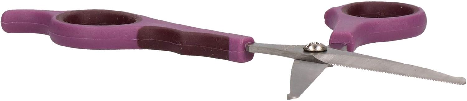 AB Tools Soft Protection Coarse Wide Toothed Detanging Comb & Ear/Face Scissor Dog Cat
