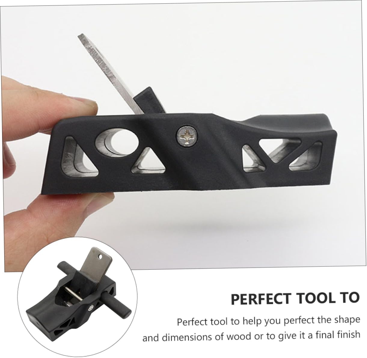 Woodworking Hand Planer Tool Ergonomic Design for Edge Trimming Surface Smoothing Durable Easy to Use for Diy Projects Woodworking Tasks