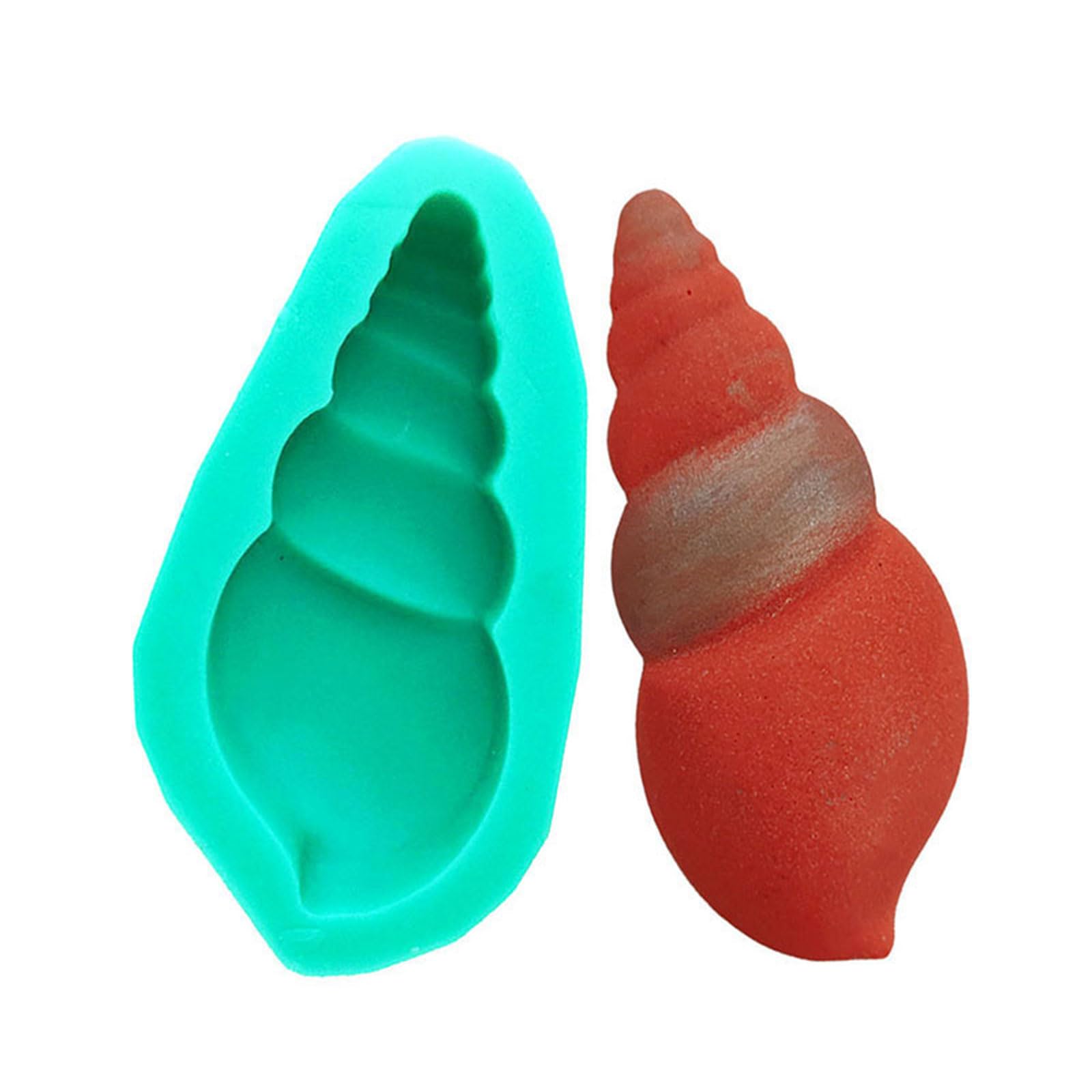 Buxuaaaa Marine Theme 3D Stereo Silicone Fondant Mold Fudge Chocolate Mold Baking Accessories Cake Decorating Gadget Silicone Candy Molds