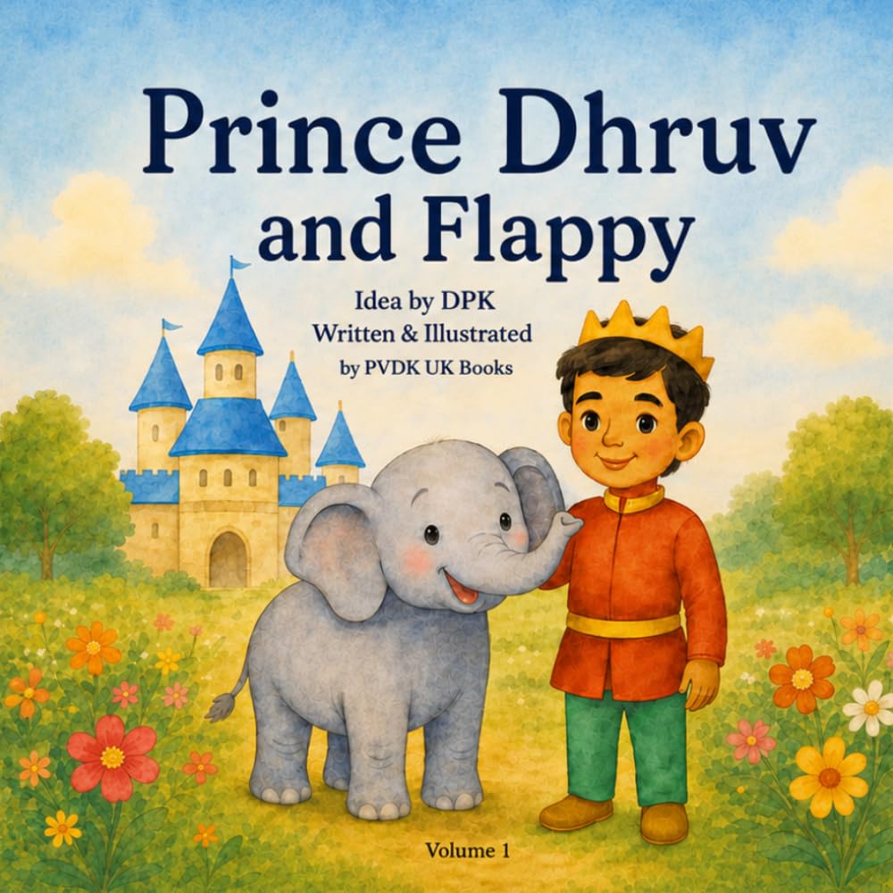 Prince Dhruv and Flappy: A Gentle Bedtime Story About Kindness, Friendship and Imagination
