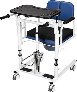 Patient Lift Transfer Chair for Home,Hydraulic Patient Lift Chair for Disabled,Lift Nursing Chair with