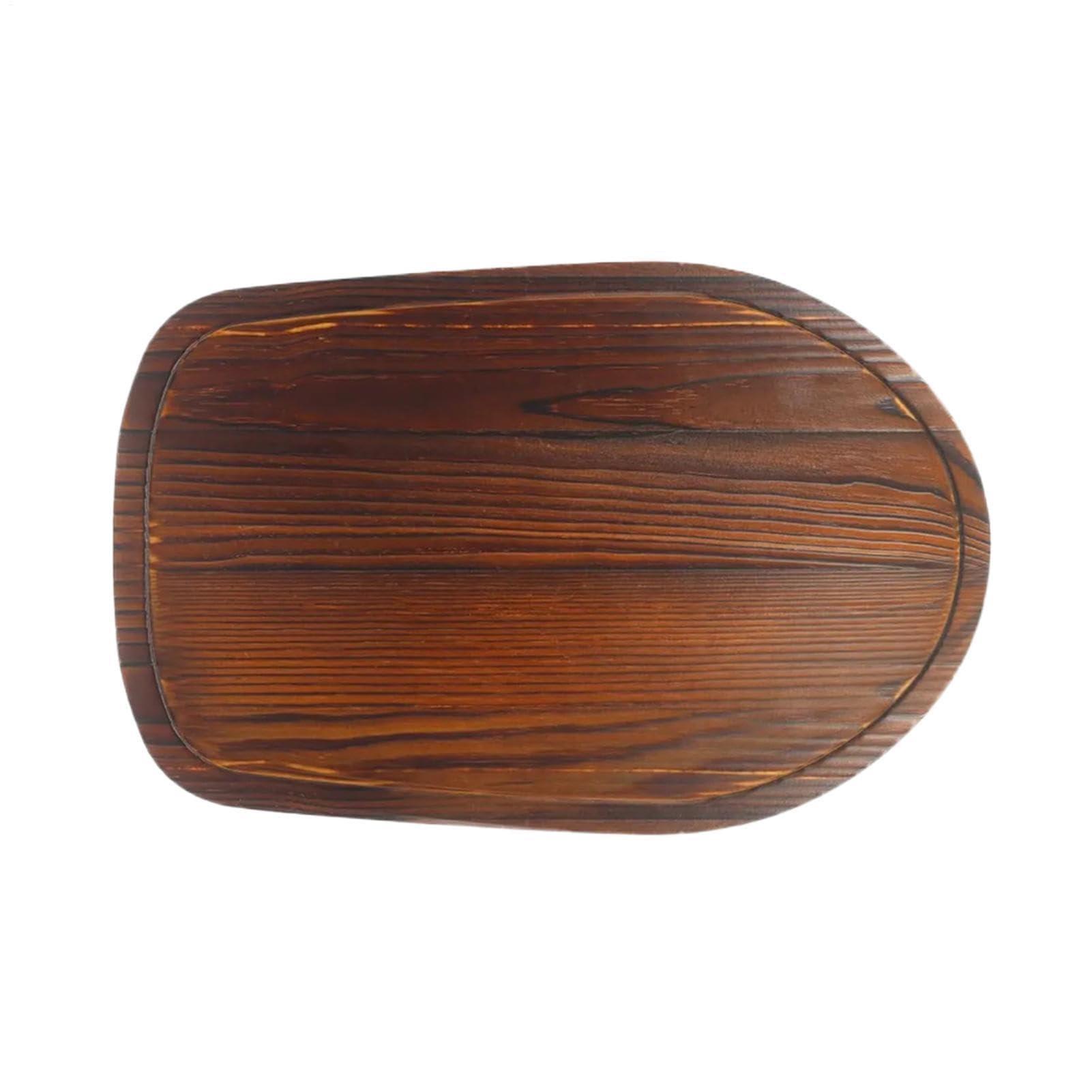 Tabla mezcladora de cocina rodante con base deslizante de madera estable