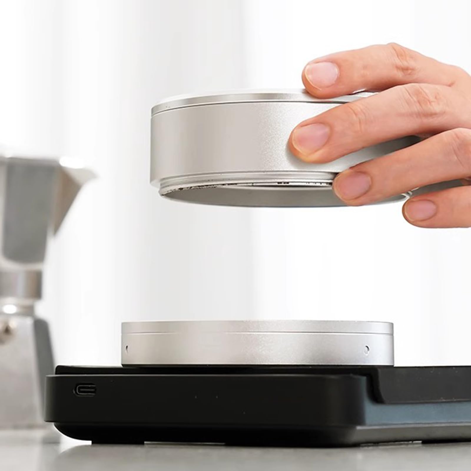 Kaffeemahlsieb-Set, Edelstahl-Mahlsieb Mit 4 Maschen, Hilft Beim Genauen Messen, Kalibrieren Und Verfeinern Von Kaffeemehl – Für Cafés, Baristas Und Hobbybrauer