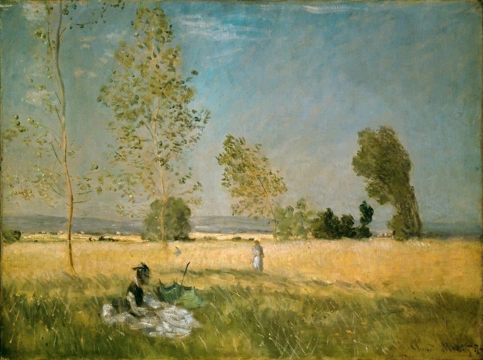 Toile Monet Sommer affiche artistique de salon haute fidélité