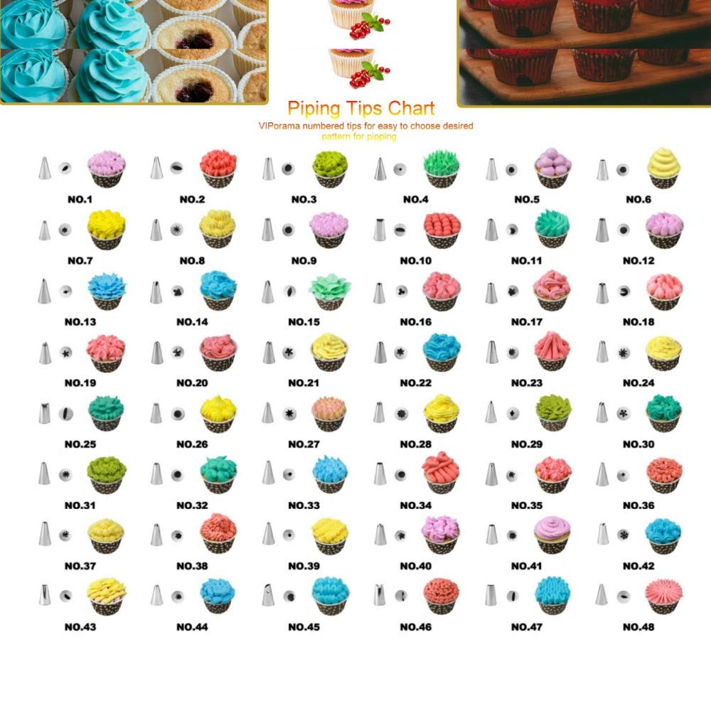 Kit de decoración de Tartas,106 Piezas de Suministros para decoración de Tartas para Hornear Soporte Giratorio Antideslizante, Bocas de Jacquard Reutilizables, Herramientas de pastelería