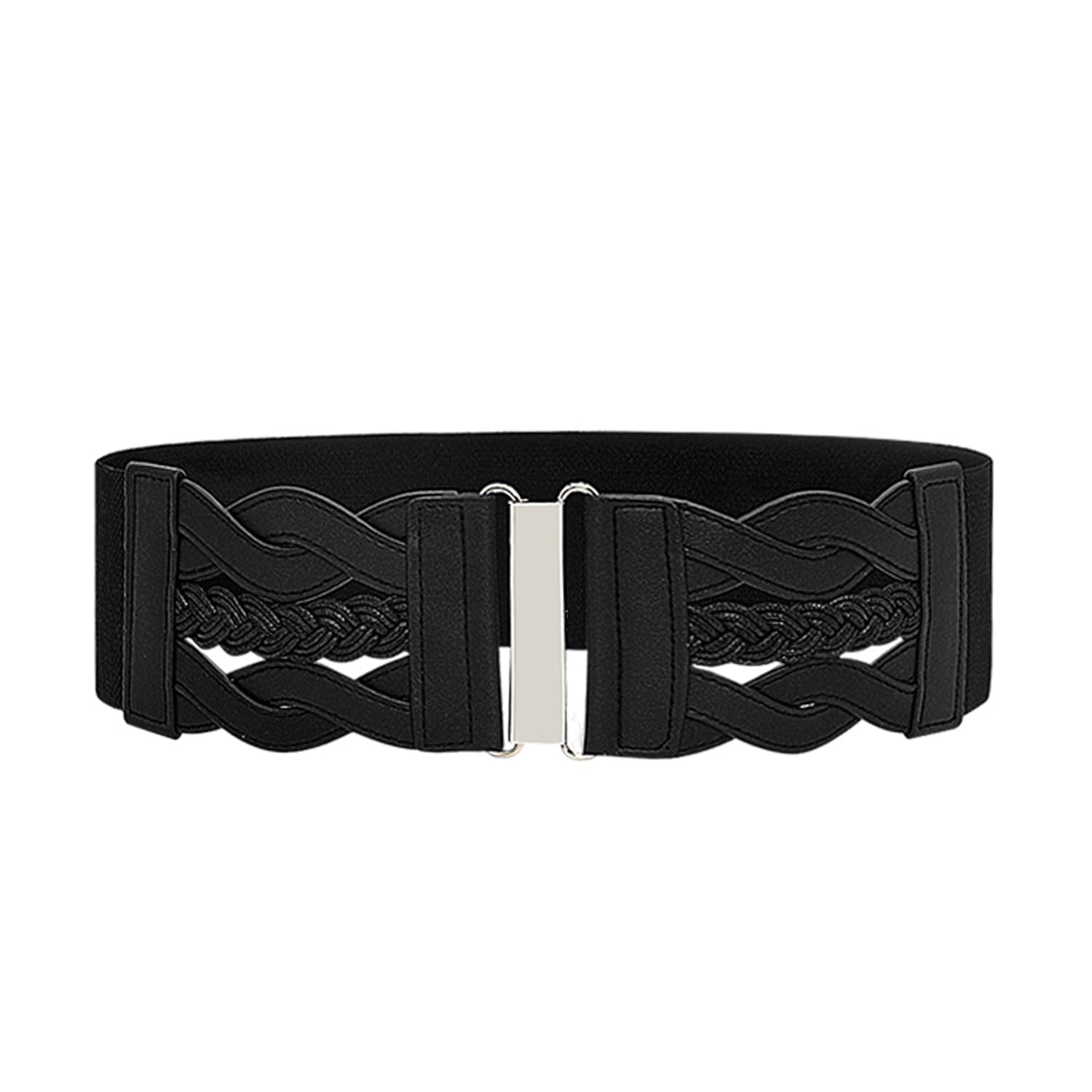 1 Piece Braided Elastic Belt, Fashionable And Versatile Belt, Retro Belt, Simple Belt, Clothing Decoration Belt