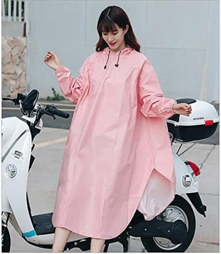 Capa de Lluvia Reutilizable Mujeres Adultas Poncho Ciclismo Impermeable Delgado Y Portátil Viajes Al Aire Libre Camping Ropa de Agua para Exteriores