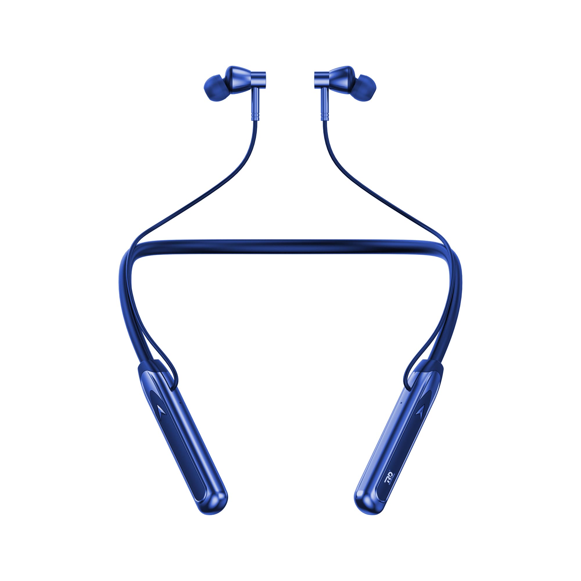 RD K-15 Shadow Wireless in-Ear Neckband with Upto 80 Hours Playback time, 13mm Drivers, IPX5 Water Resistance, ASAP Fast Charging Bluetooth Sport Headset Advance ENC Tech- Blue