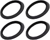 BEUTEE Compatible With Roof Aerial Antenna Mast Whip Base Gasket Rubber Seal Pad (Size : 4Pc)