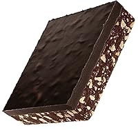 Vista 3 de Mid-Day Squares Barras de chocolate altas en proteínas, 1.16 onzas cada una, 2 unidades, 24 cuadrados, sabor a mantequilla de almendras, suministro