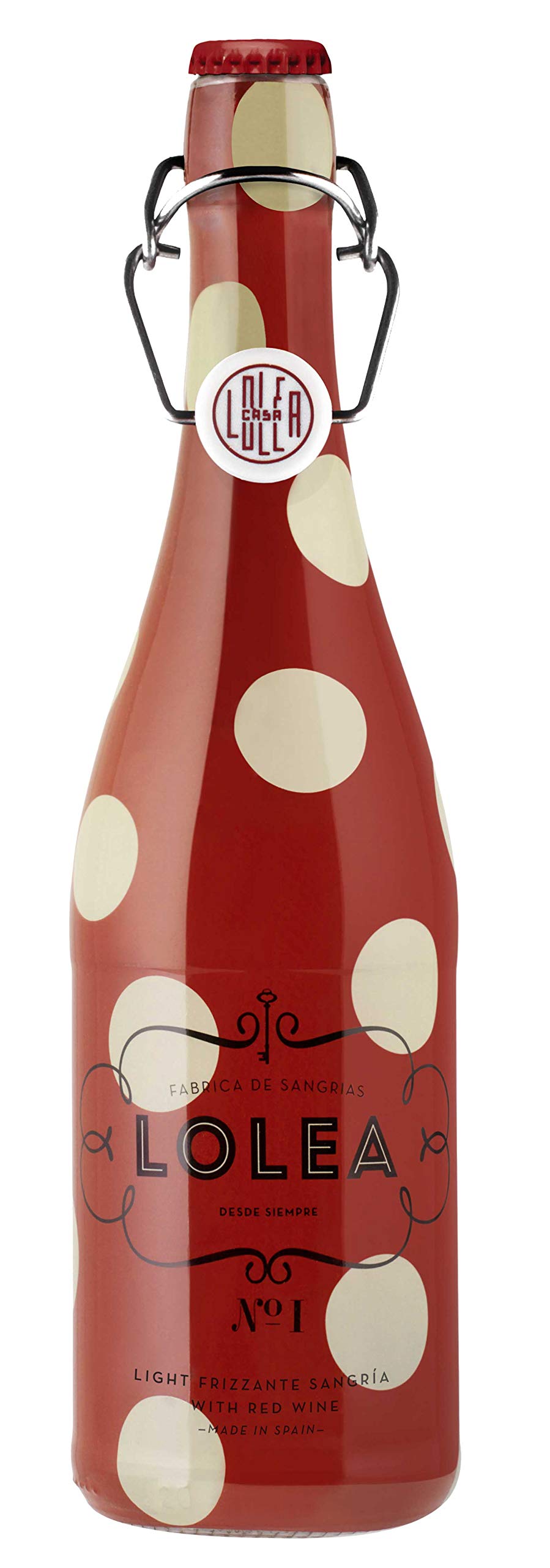 Lolea Sangria N°1 ROT 0,75L (7% Vol) Rotwein Sangria Cabernet Sauvignon, Tempranillo Trauben- [Enthält Sulfite]