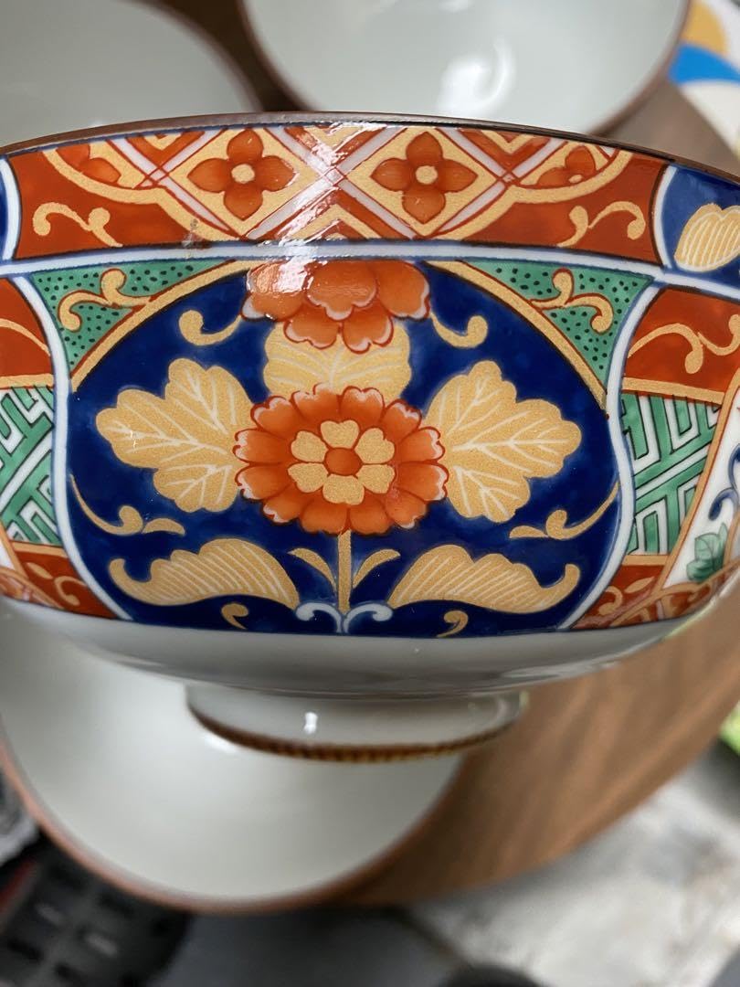 Amazon | 美濃焼南風窯 色鮮やかな茶碗 中鉢 5客セット | ノー