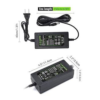 ⭐︎daidaku12⭐︎ Amazon.com: 12V 5A AC/DC Adapter for DAJING Power Supply