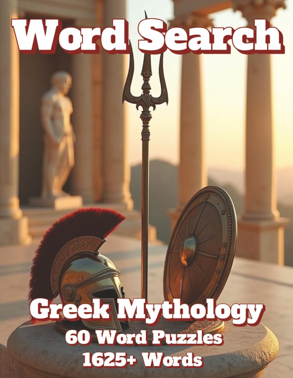 Word Search Greek Mythology: 60 Word Puzzles 1625+ Words