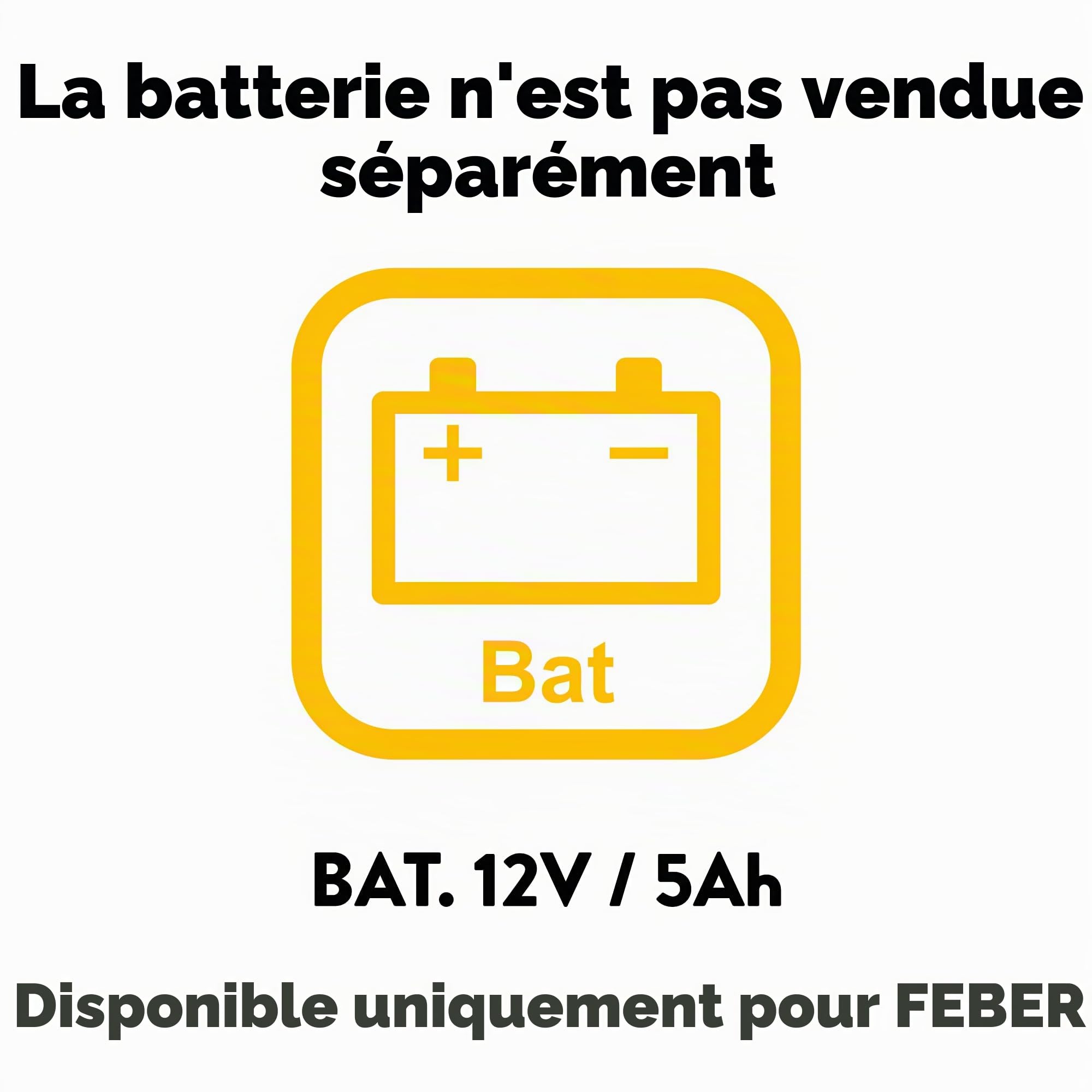 Feber - Super Digger - Pelle à Batterie 12V avec Chargeur Inclus, Détails Réalistes, 3 Leviers pour Changer la Direction de la Pelle, Enfants 3 Ans, Poids 30 kg, Famosa (800012320)