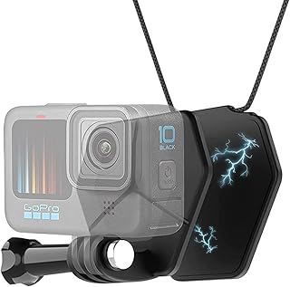 REYGEAK Magnetic Action Camera Mount for Hero 11 Black, Adjustable Mount Magnetic Fence Mount Compatible with Hero 11 Black Hero 10/9/8/7/6, DJI Osmo Action 3, Insta 360 and Most Action Cameras