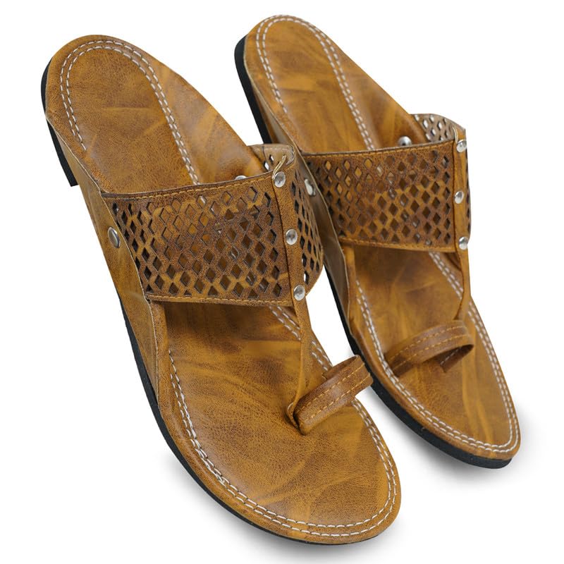 Image of DFR Ethnic Rajasthani Slippers for Men