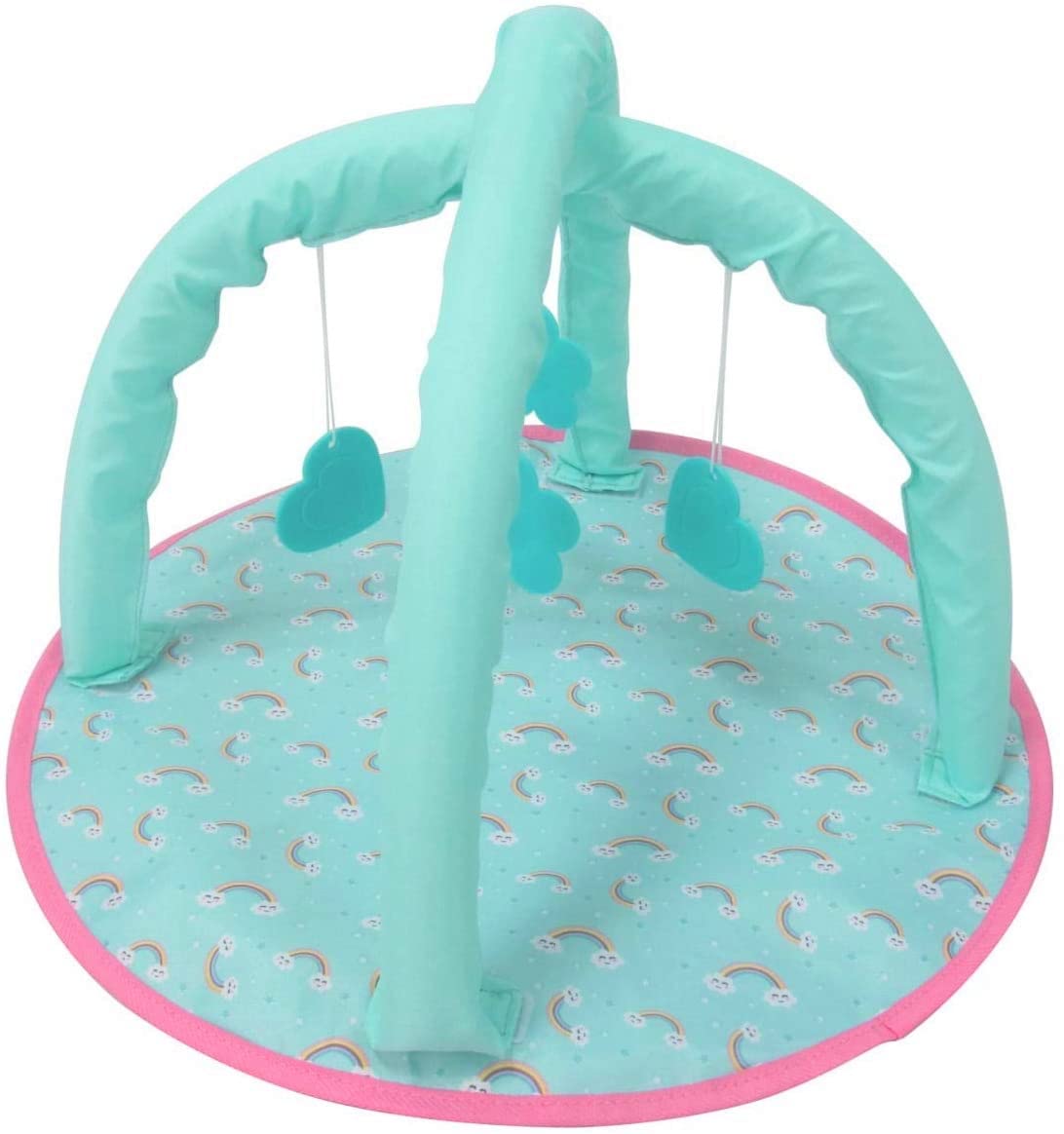 KOOKAMUNGA KIDS 6 Piece Doll Accessories Playset Toy Pram Stroller