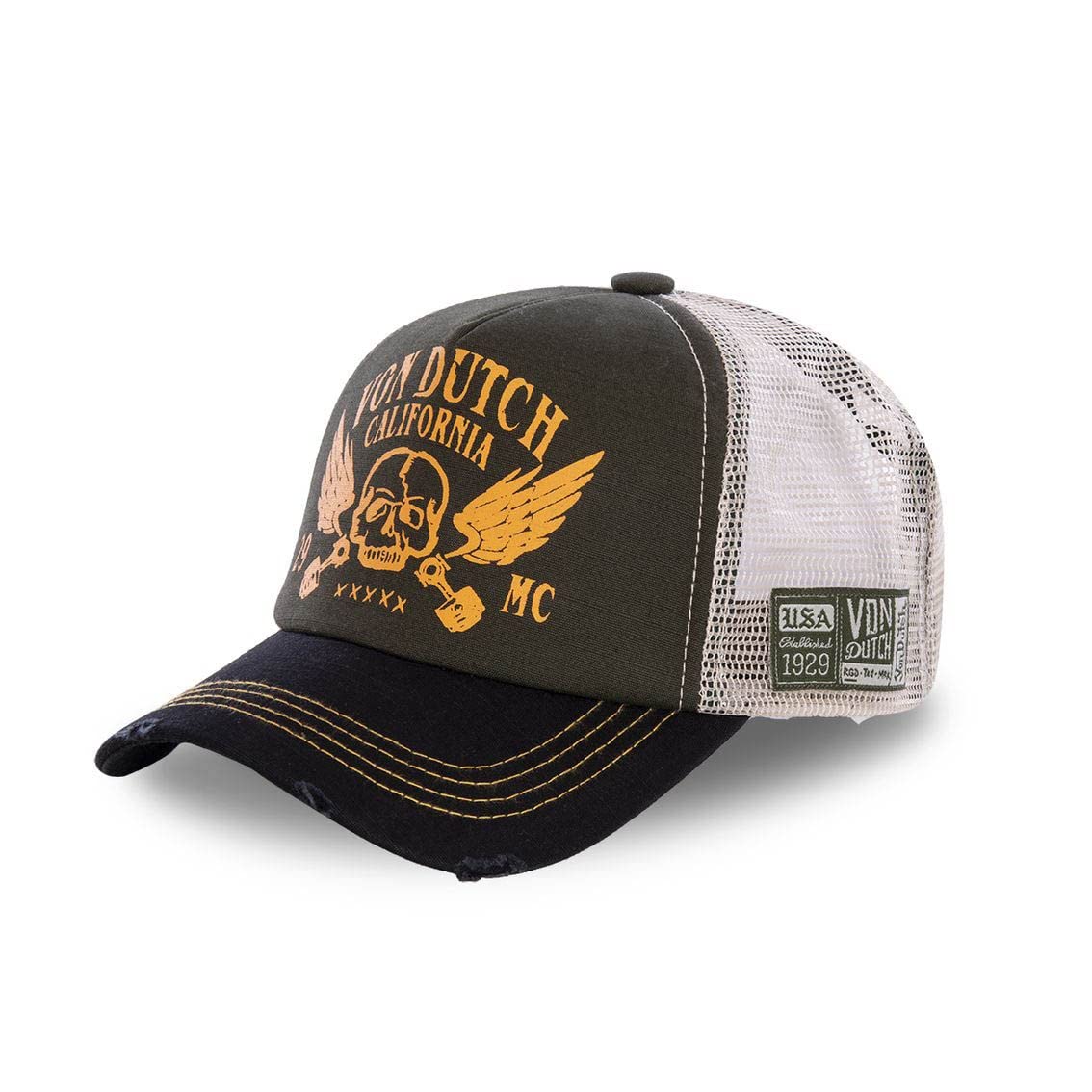 Von Dutch - CREW5 Cap, Green, One Size