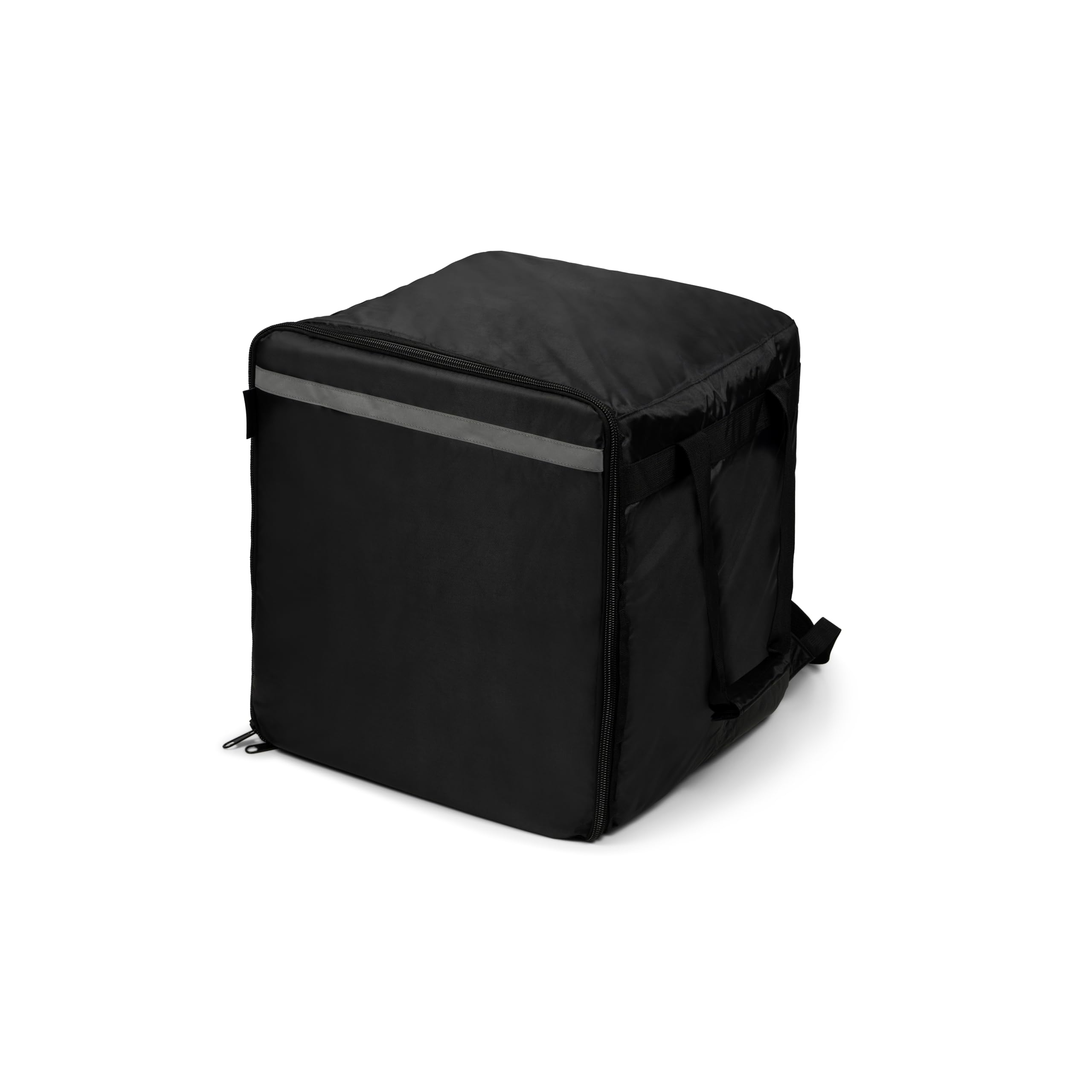 Steamy Sac à Dos de Livraison Isotherme, Grande Capacité, 63 Litre, Noir