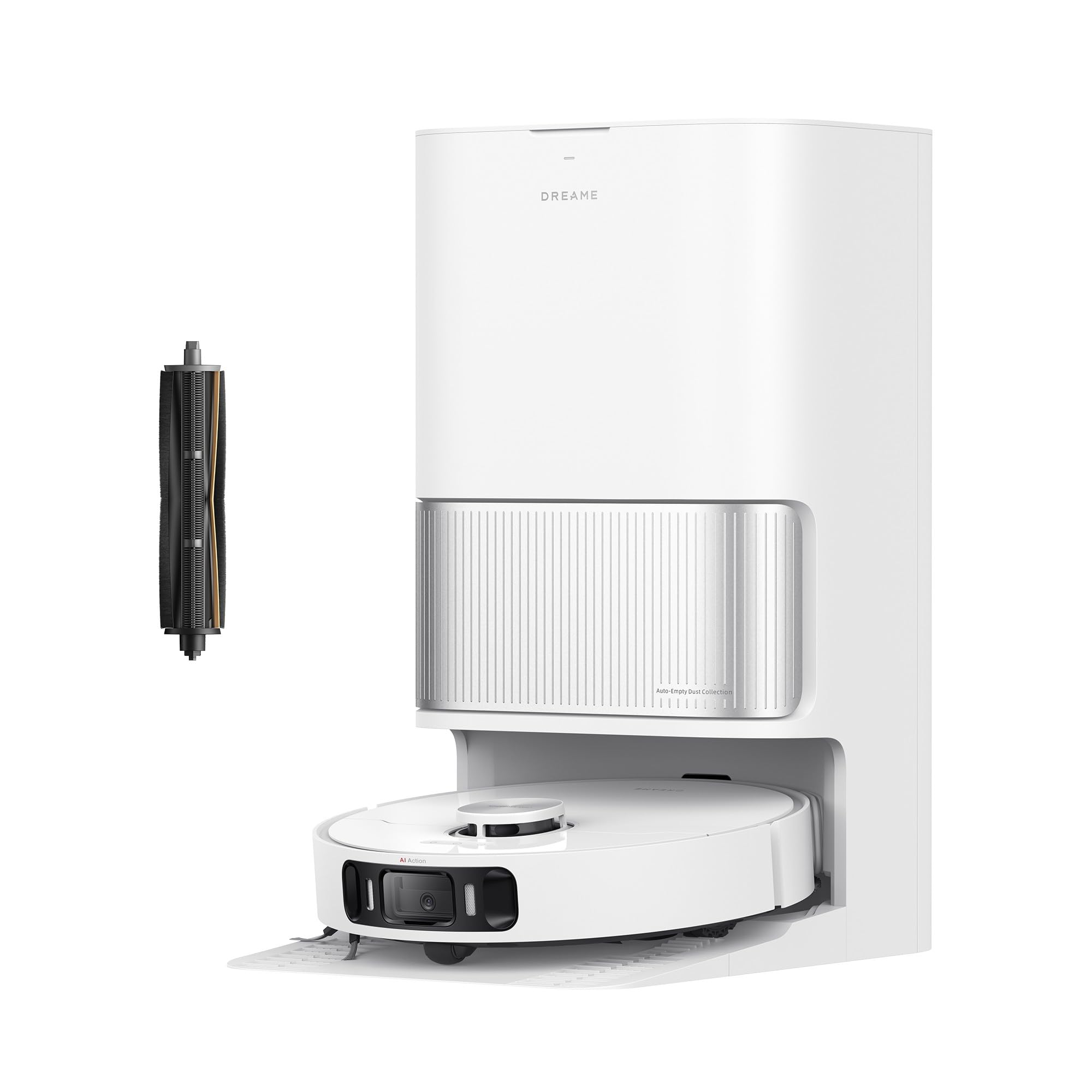 dreame L40 Ultra AE Robot Aspirateur et Serpillière Autonome 19 000 Pa Aspiration Puissante Nettoyage Sec-Humide Dock Tout-en-1 Vidange Automatique 2 Brosses Incluses