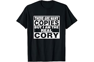 Cory T-Shirt | Personalized Tee with First Name and Surname