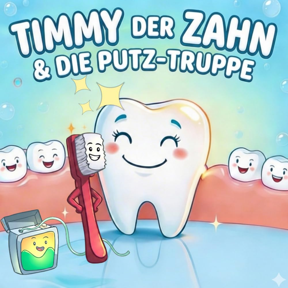 Timmy Der Zahn und Die Putz-Truppe: Mein erstes Zähneputzen Kinderbuch für Kleinkinder ab 2 Jahren Spielerisch Zähne putzen lernen und Karies besiegen!
