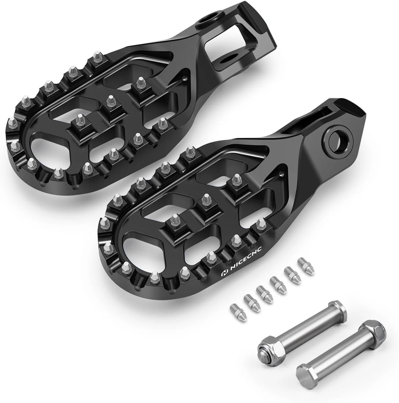 2024 Fit For K-tm EXC 300 250 EXCF 350 SXF 450 Fit For Husqvarna TE 300 FE 450 GasGas EC 300 MC250F Forged Floor Boards Footrest & Pins(Blue Footpeg)