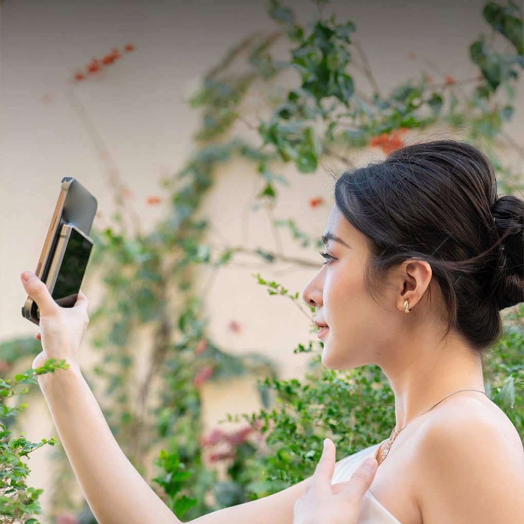 Pantalla Dividida para Selfies con transmisión de Velocidad de 480