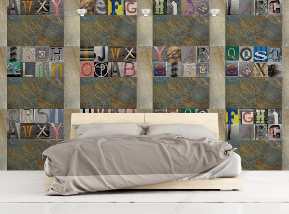 Papier peint intissé mosaïque décoration murale salon chambre poster géant 450x315