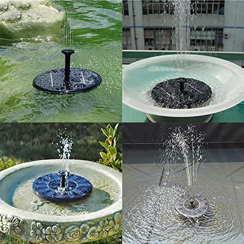 5 Shapes Powered Fountain Birdbath Waterpomp drijvende tuin Decoratieve Fountain Nozzle Pool Ponds fuentes de jardin Accessoires voor fonteinfonteinen in de tuin (Color : Shape D) - Image 8