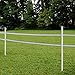 Zareba Fi-Shock Step-In Fence Post, 4', 50 White Posts, White