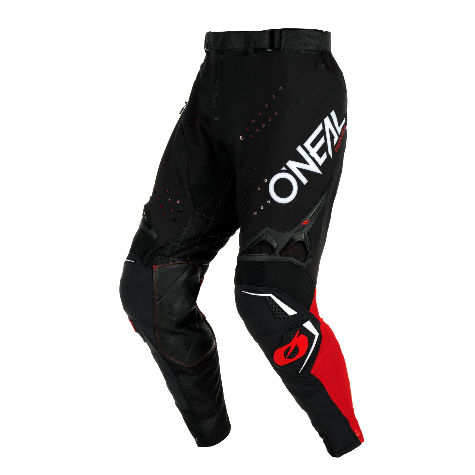 Pantalon O'NEAL Prodigy Five Three Noir/Blanc避免摩擦的耐磨越野裤